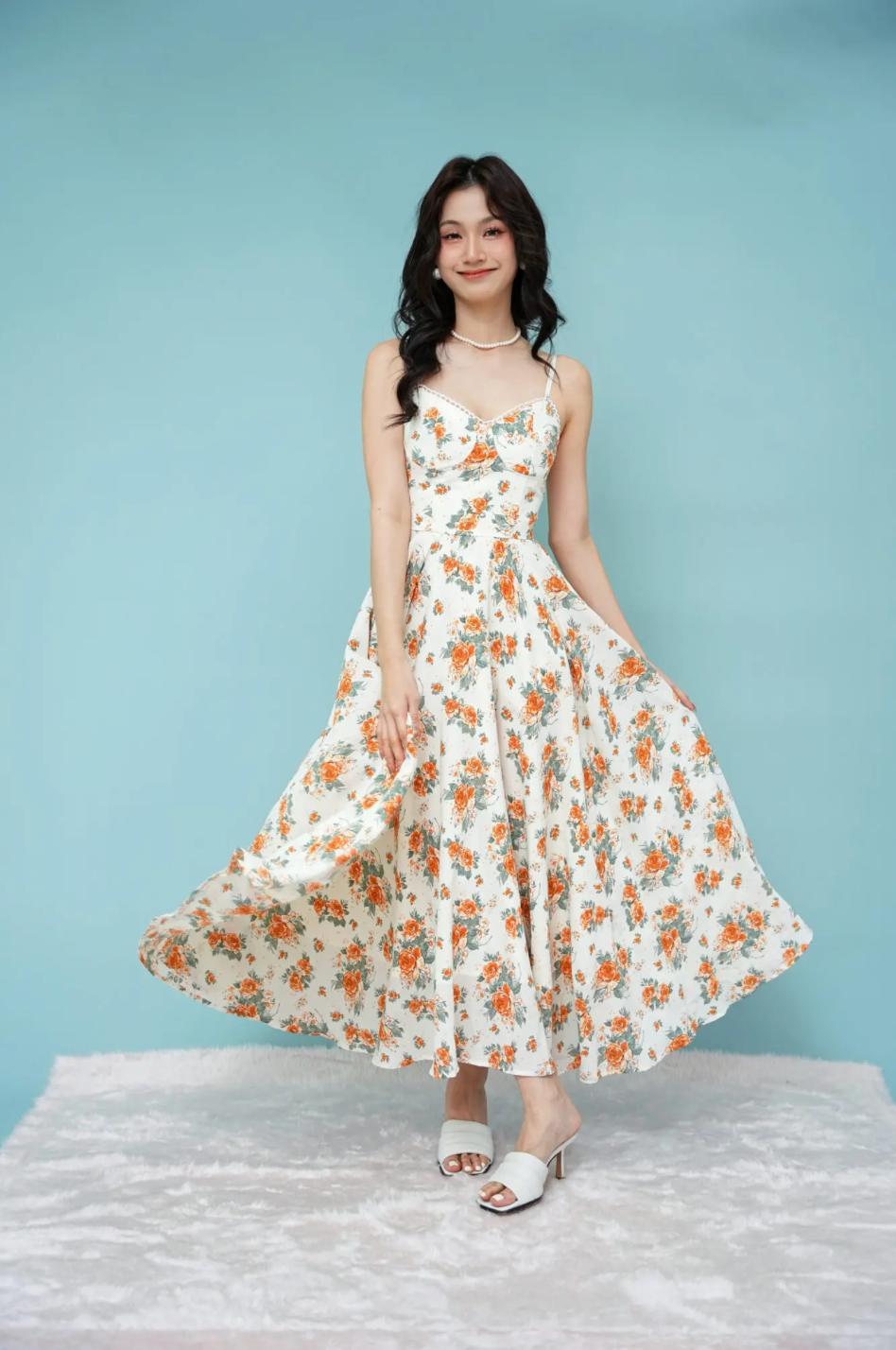 Room8008 Parisian Dress in Print