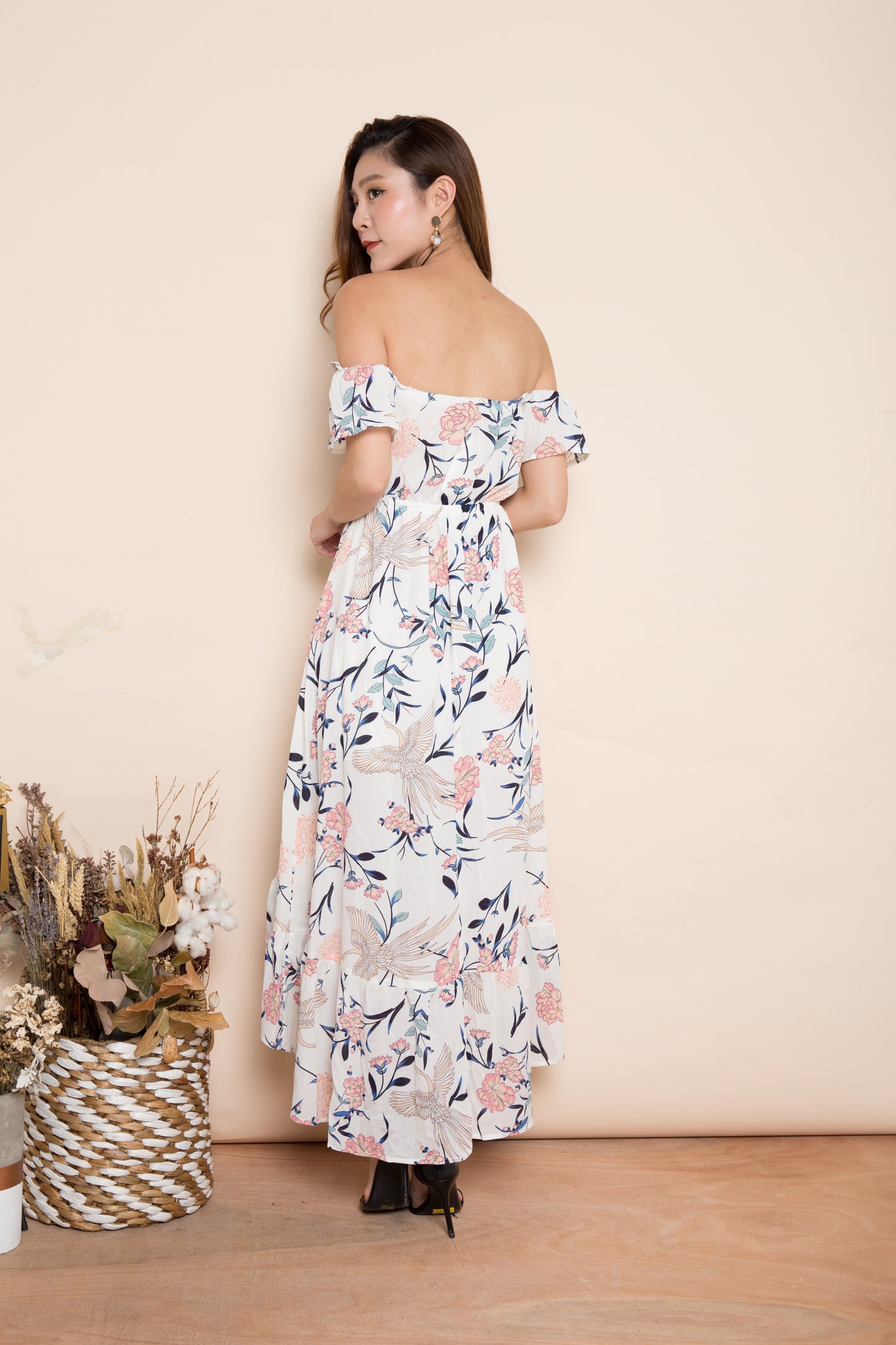 LUXE- Slavah Floral Dress