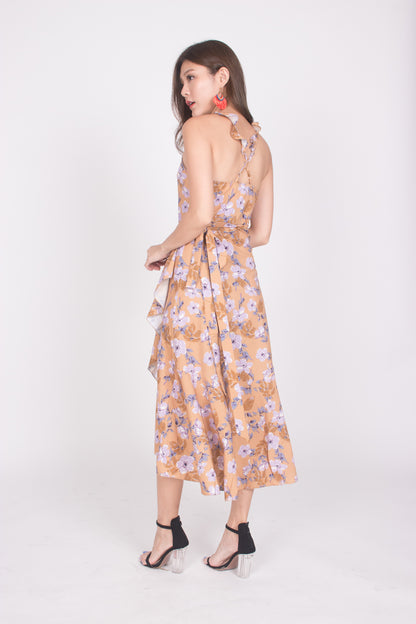 *LUXE* Queenni Floral Midi Dress