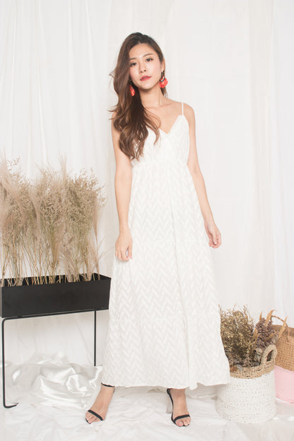 Agotha Maxi Dress in White