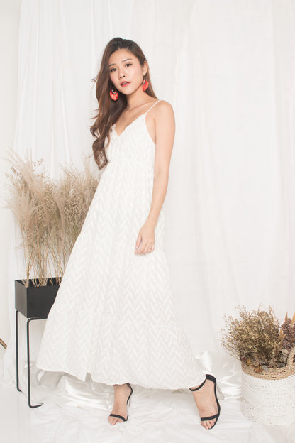 Agotha Maxi Dress in White