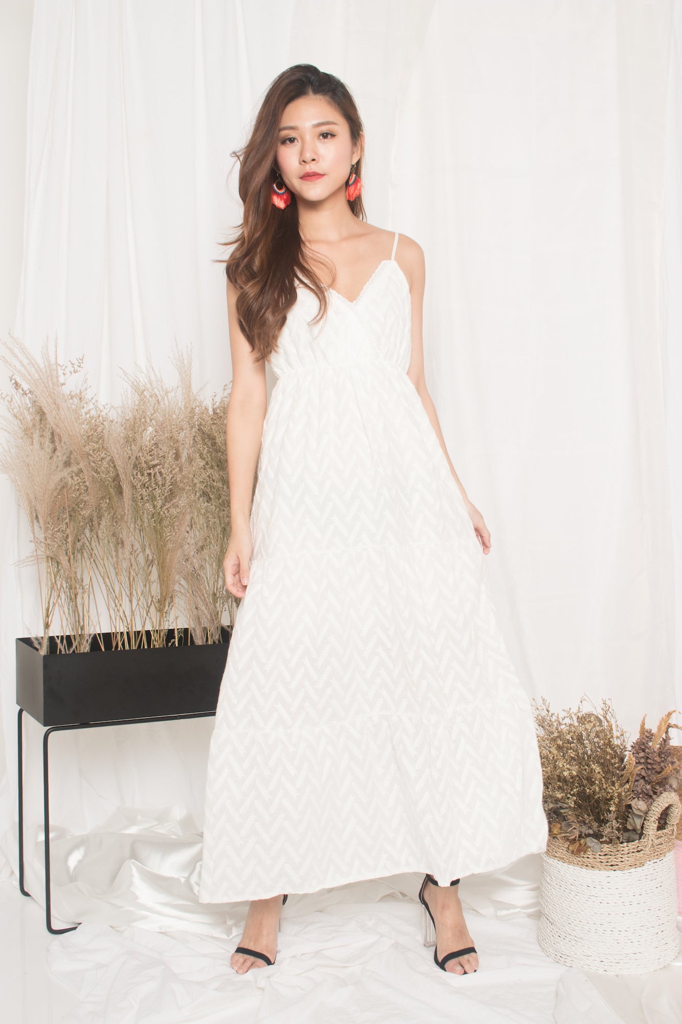 Agotha Maxi Dress in White