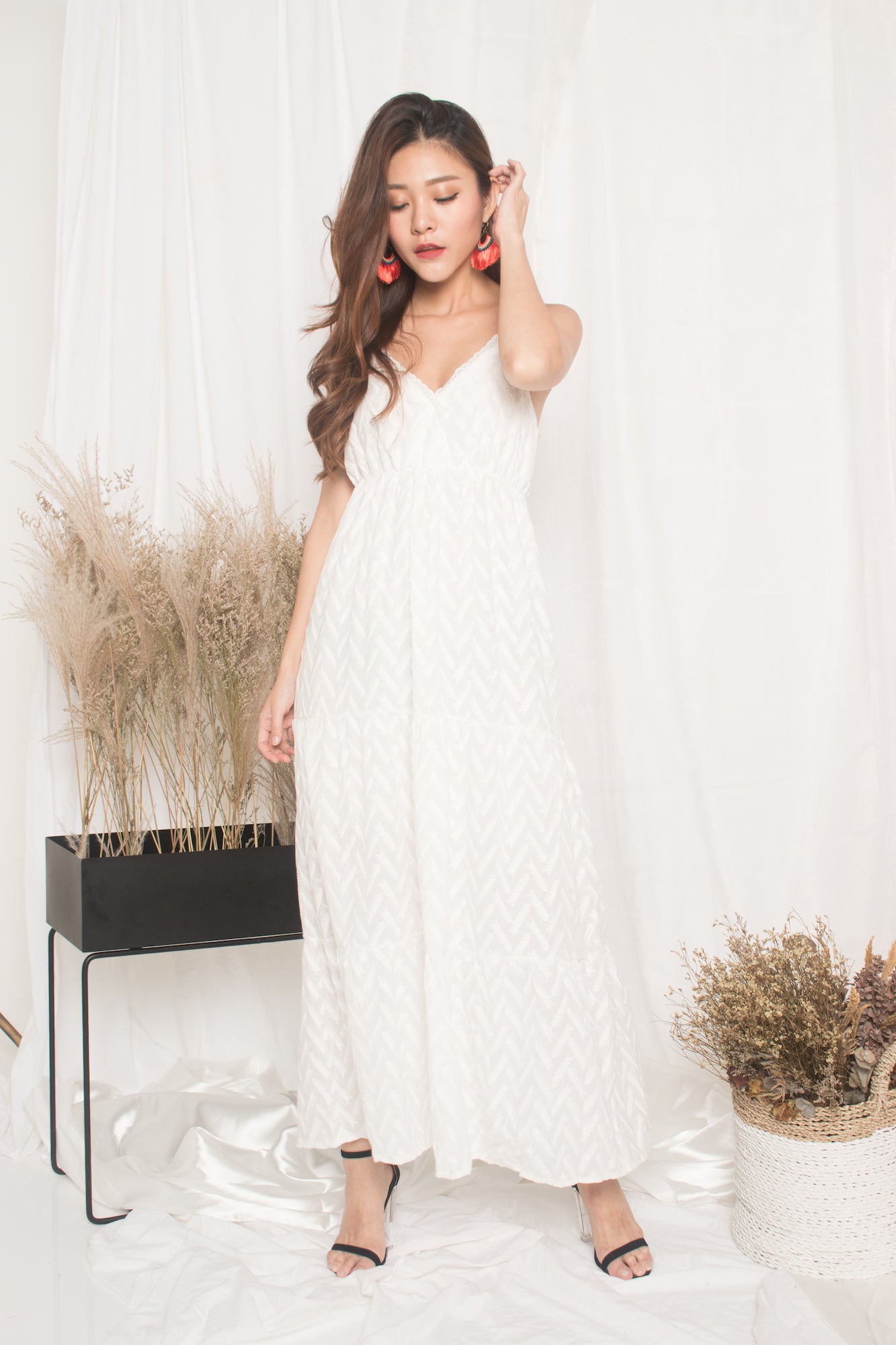 Agotha Maxi Dress in White