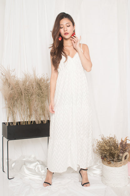 Agotha Maxi Dress in White