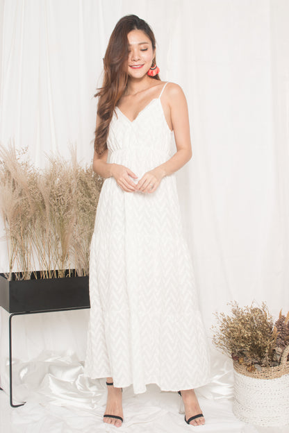 Agotha Maxi Dress in White