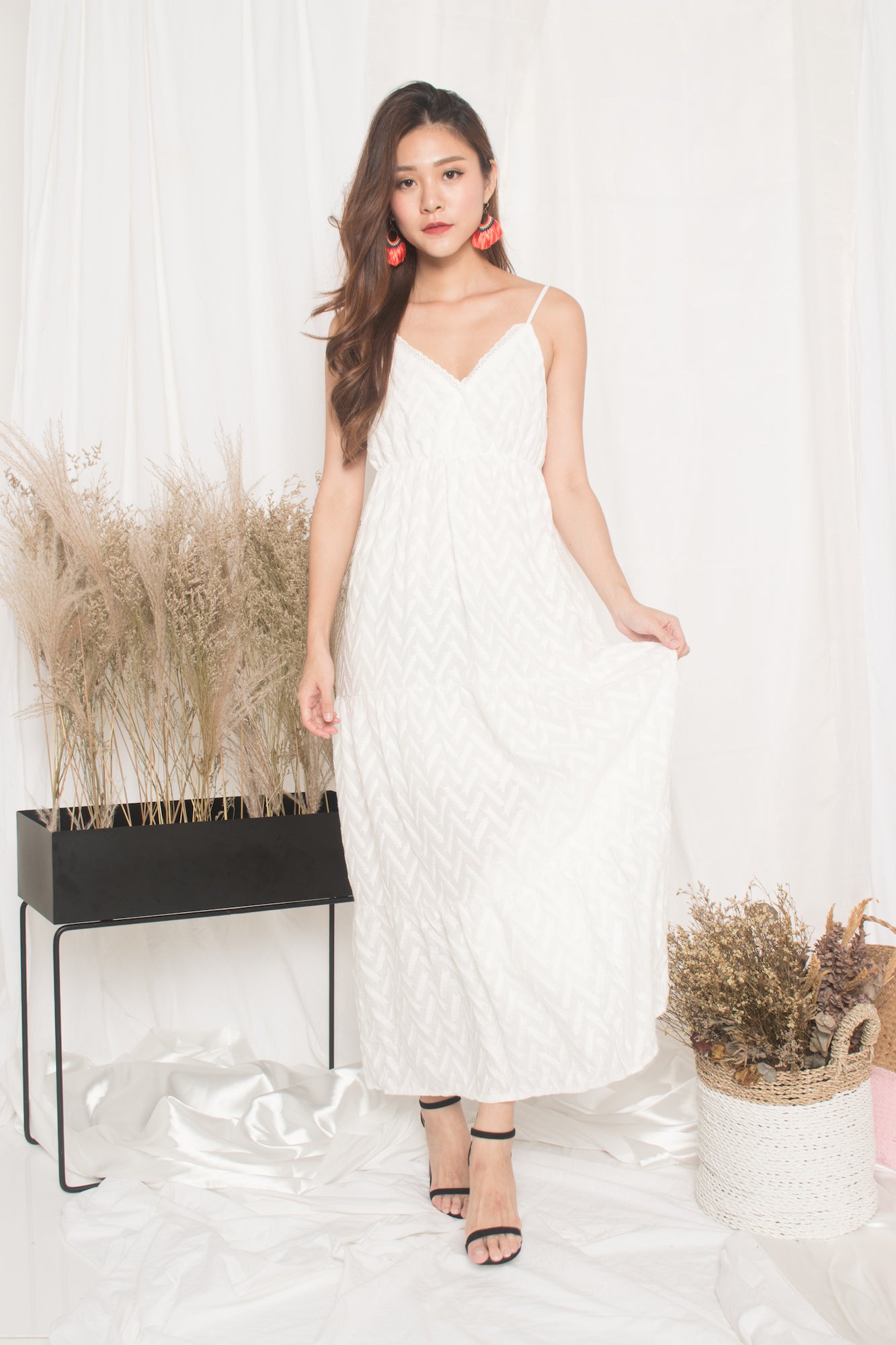 Agotha Maxi Dress in White