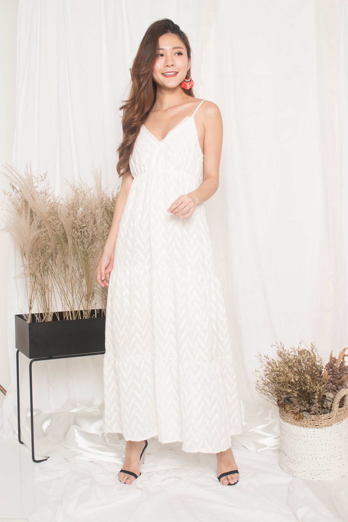 Agotha Maxi Dress in White