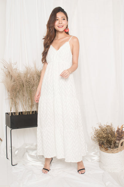 Agotha Maxi Dress in White