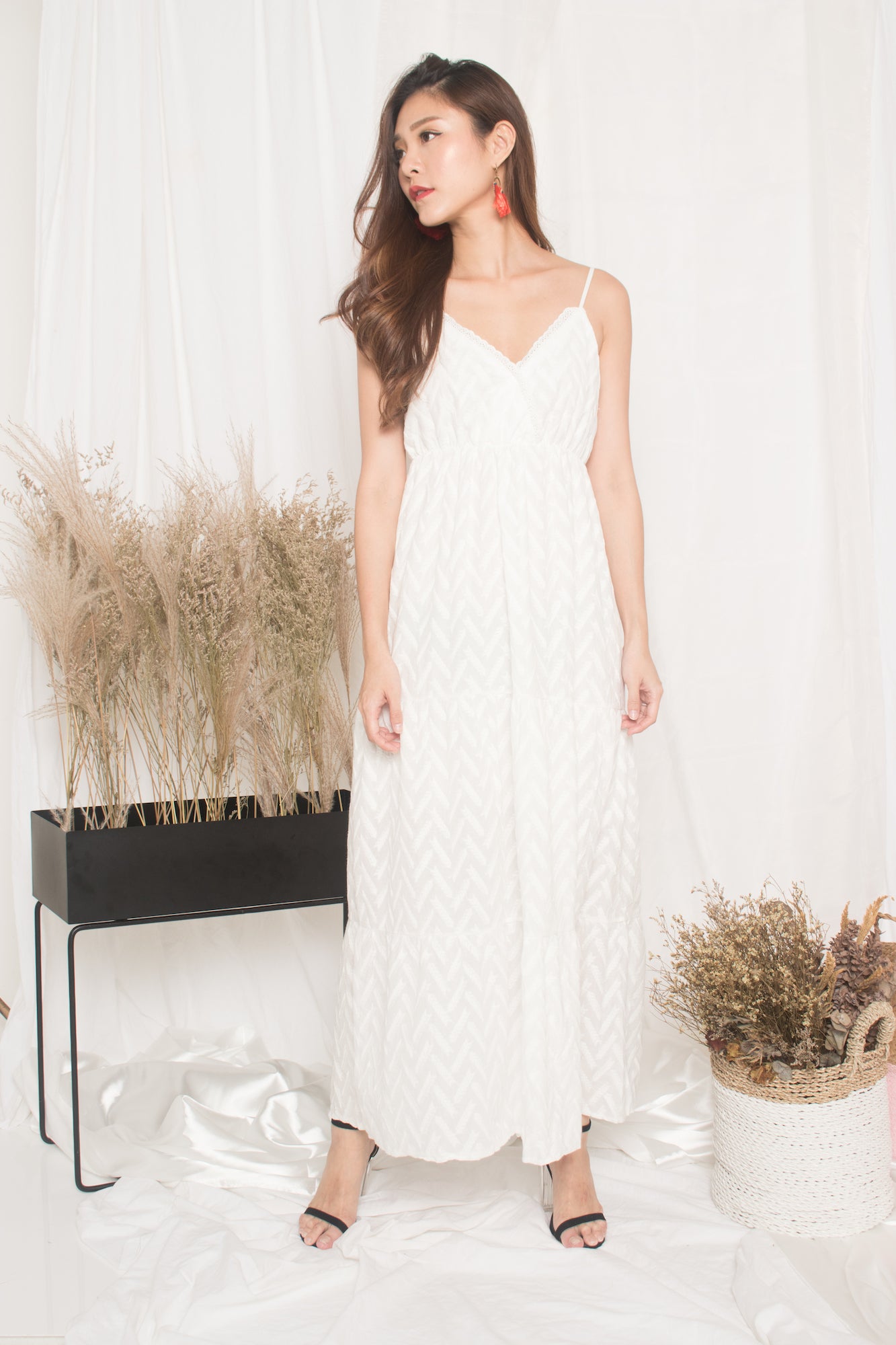 Agotha Maxi Dress in White