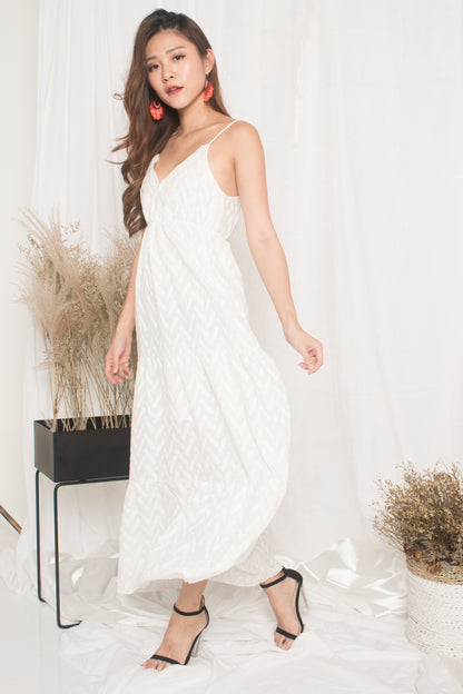 Agotha Maxi Dress in White