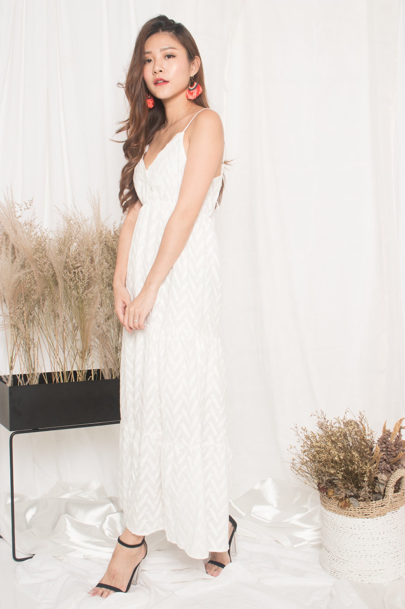 Agotha Maxi Dress in White