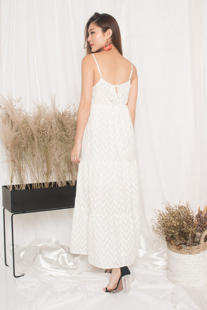 Agotha Maxi Dress in White