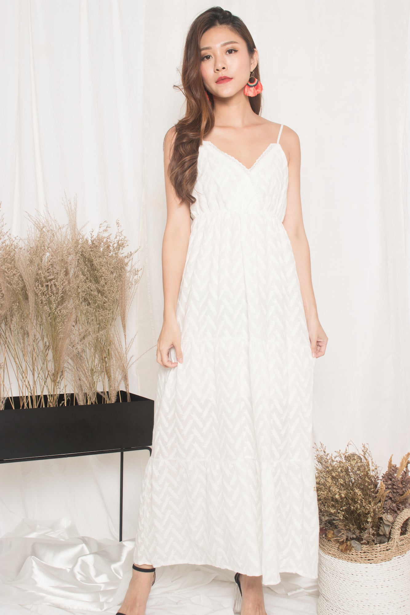 Agotha Maxi Dress in White