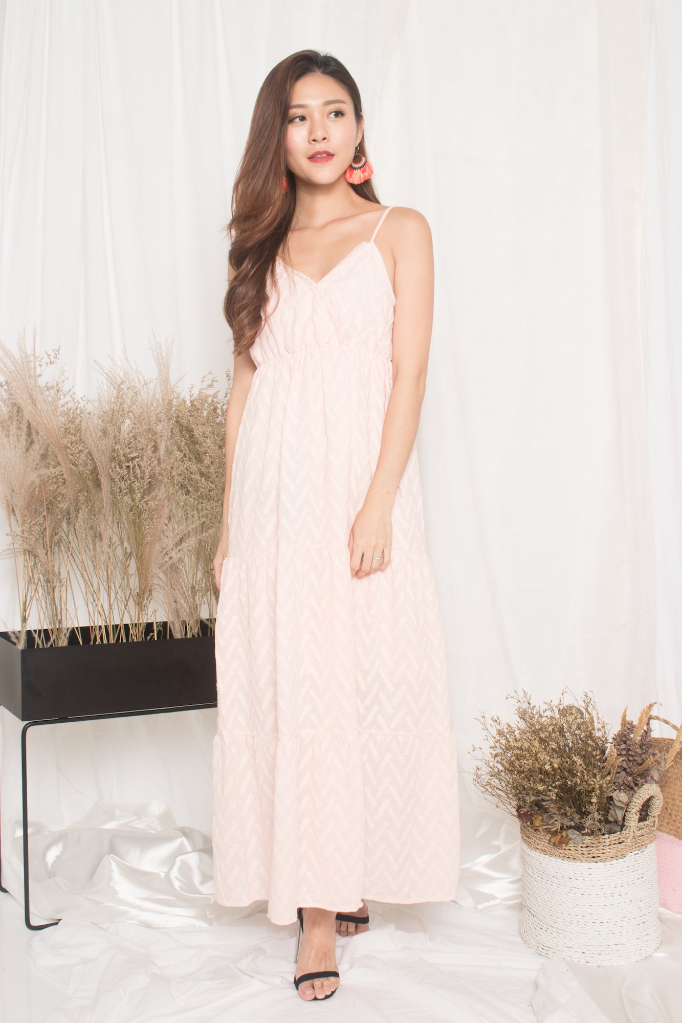 Agotha Maxi Dress in Pink