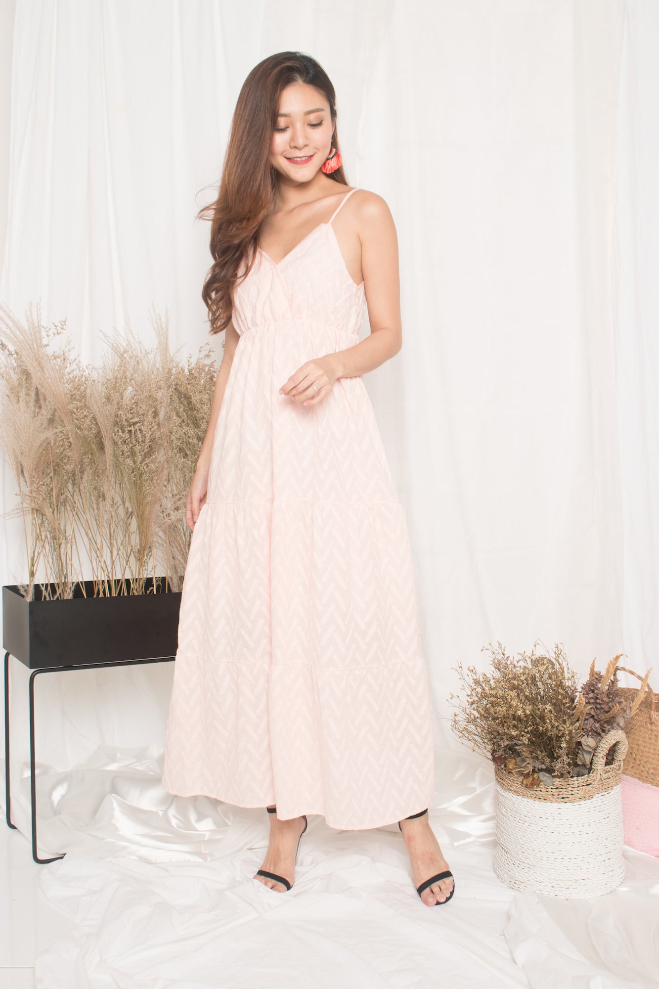 Agotha Maxi Dress in Pink