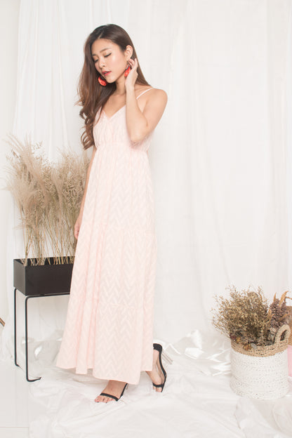 Agotha Maxi Dress in Pink