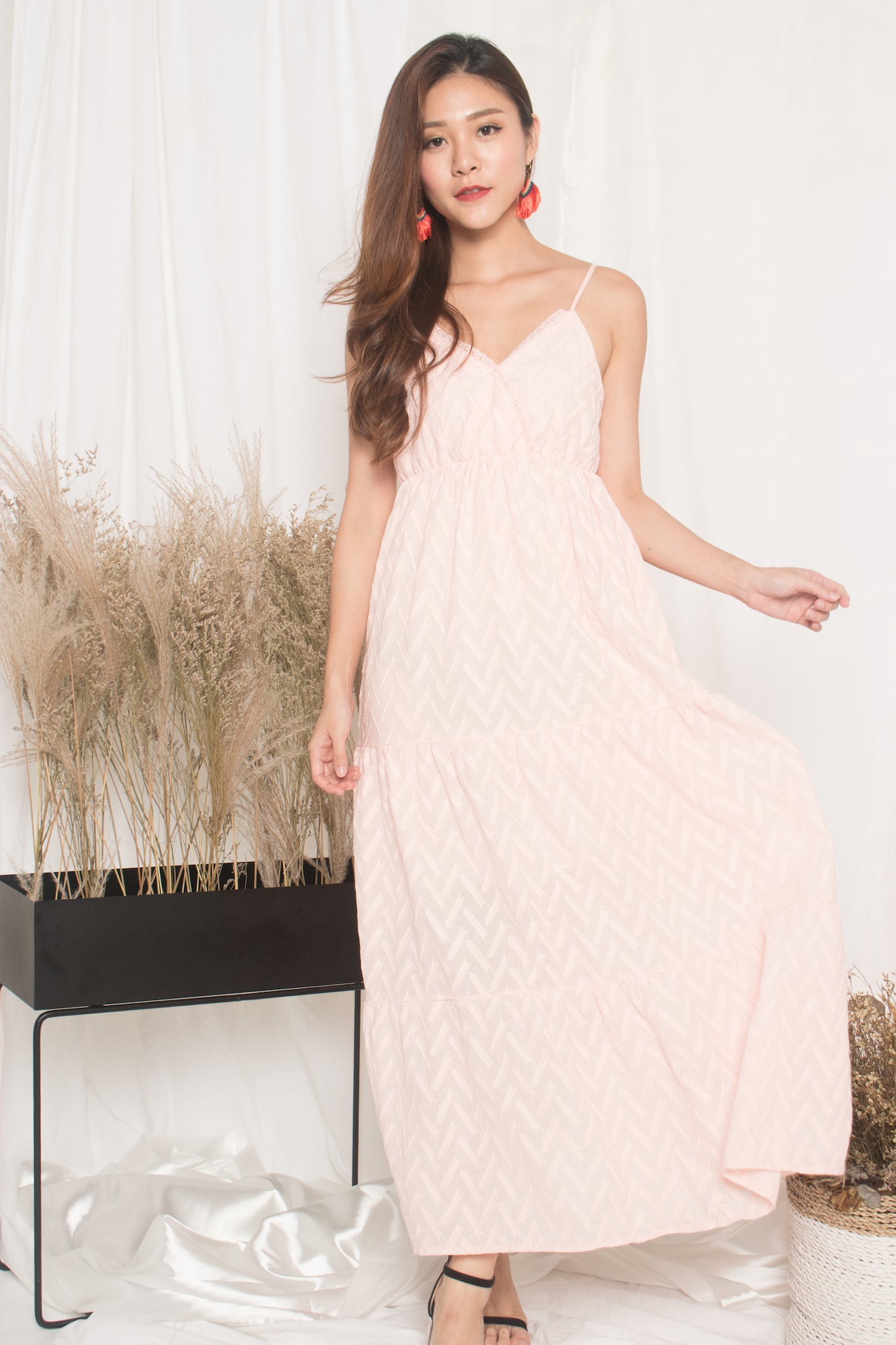 Agotha Maxi Dress in Pink