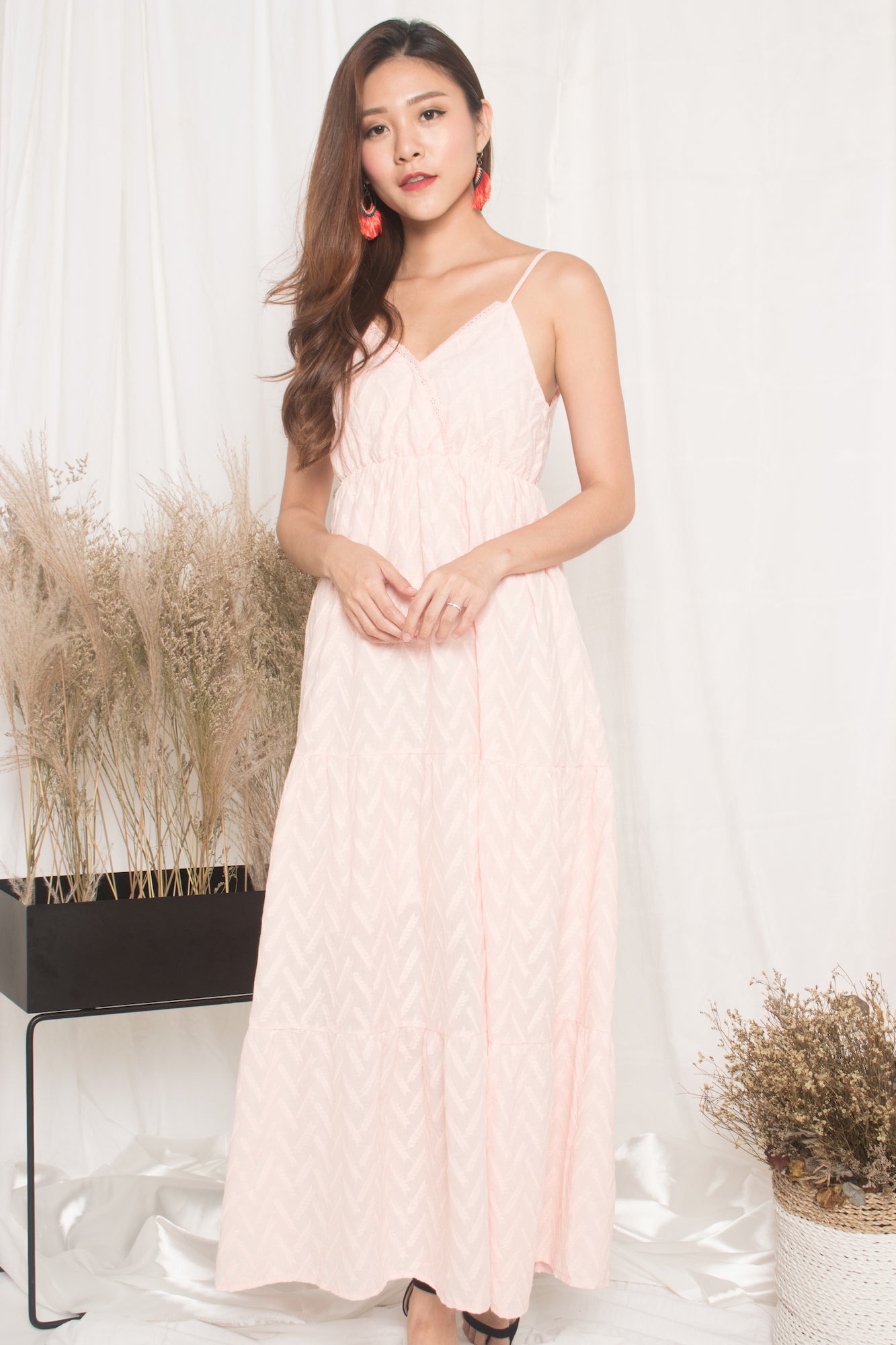 Agotha Maxi Dress in Pink