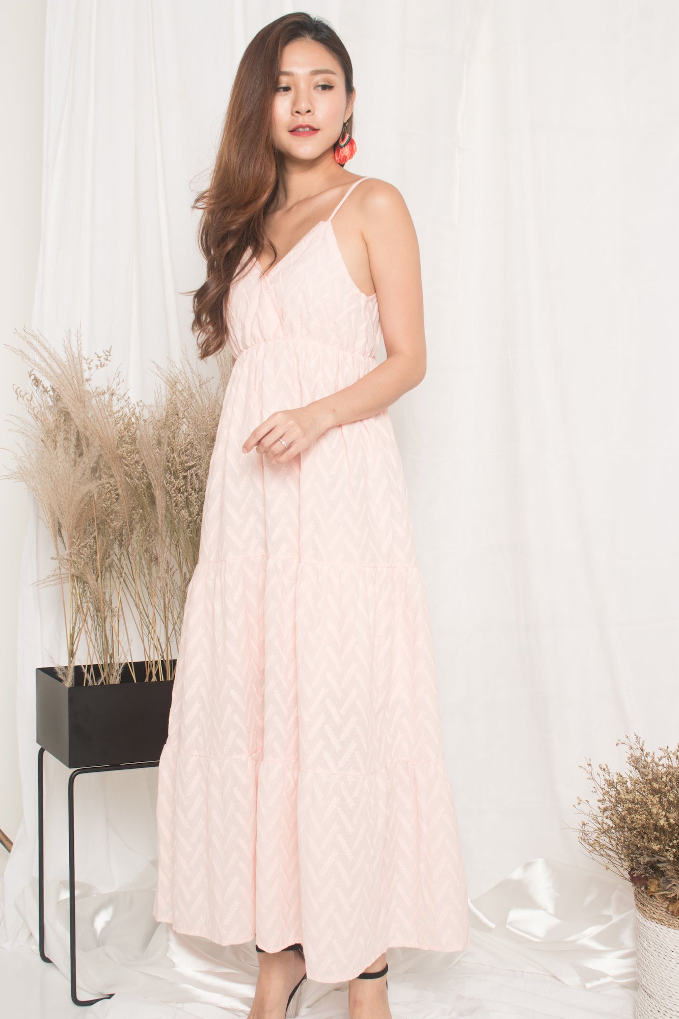 Agotha Maxi Dress in Pink