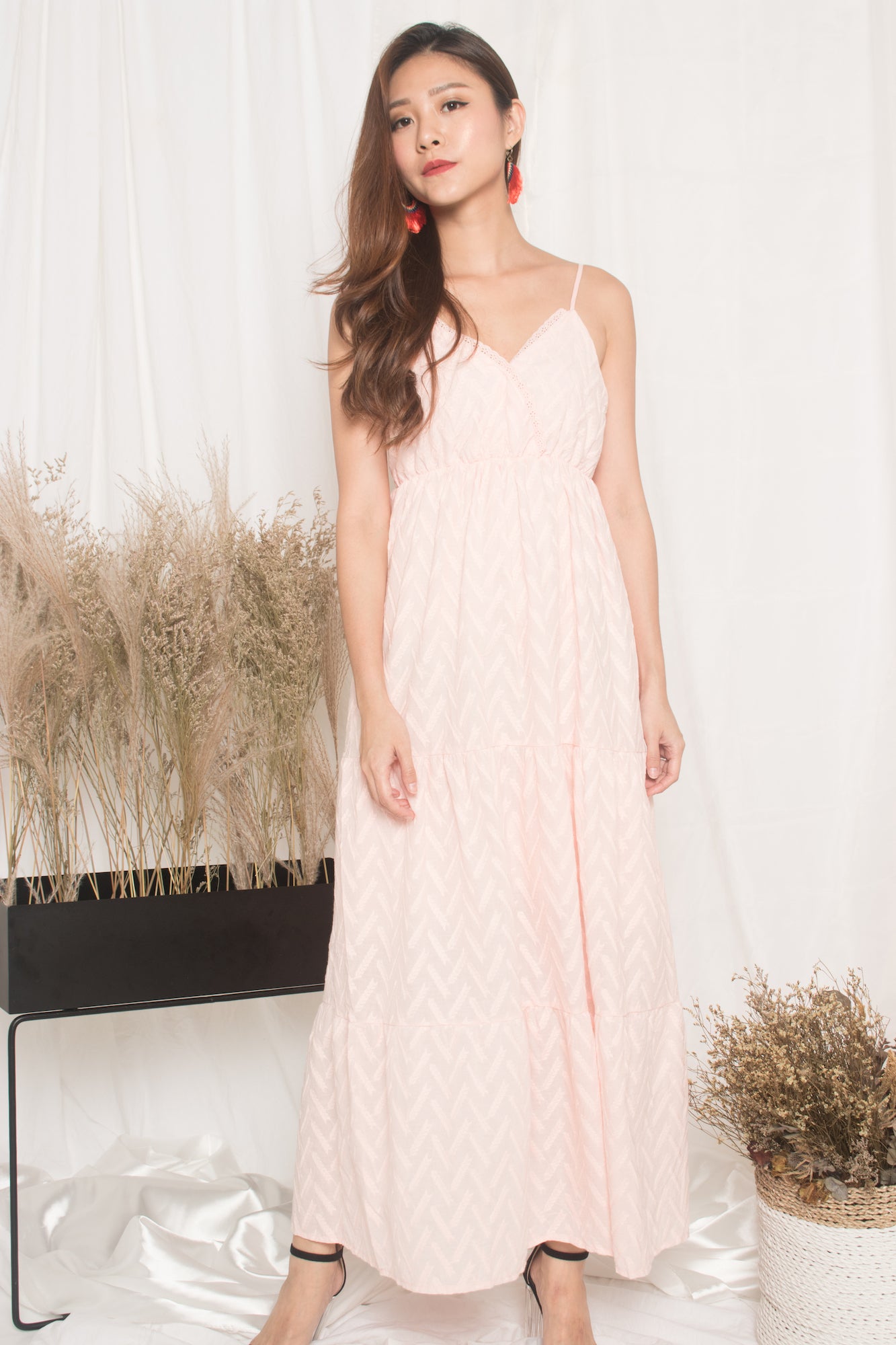 Agotha Maxi Dress in Pink