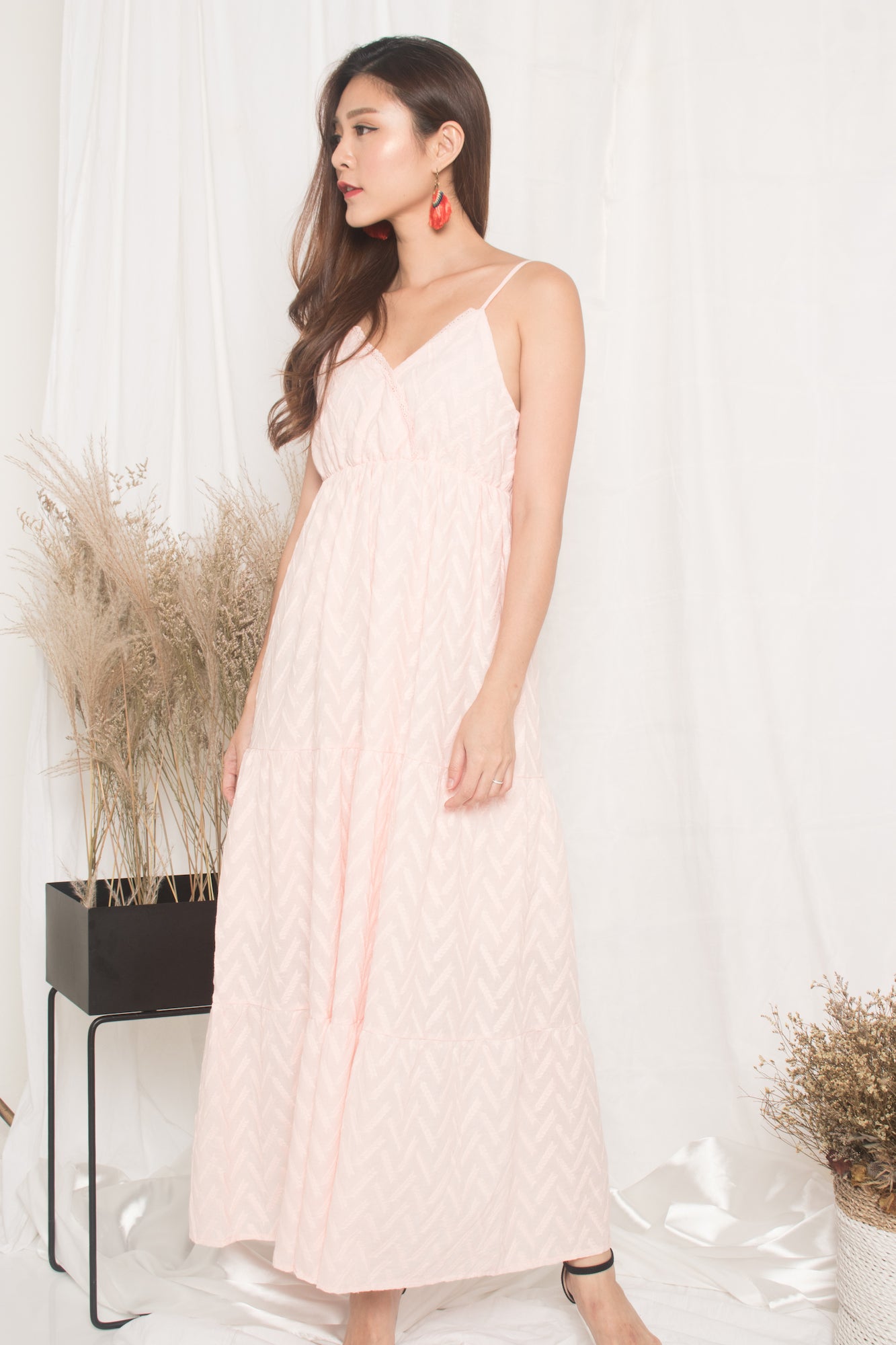 Agotha Maxi Dress in Pink