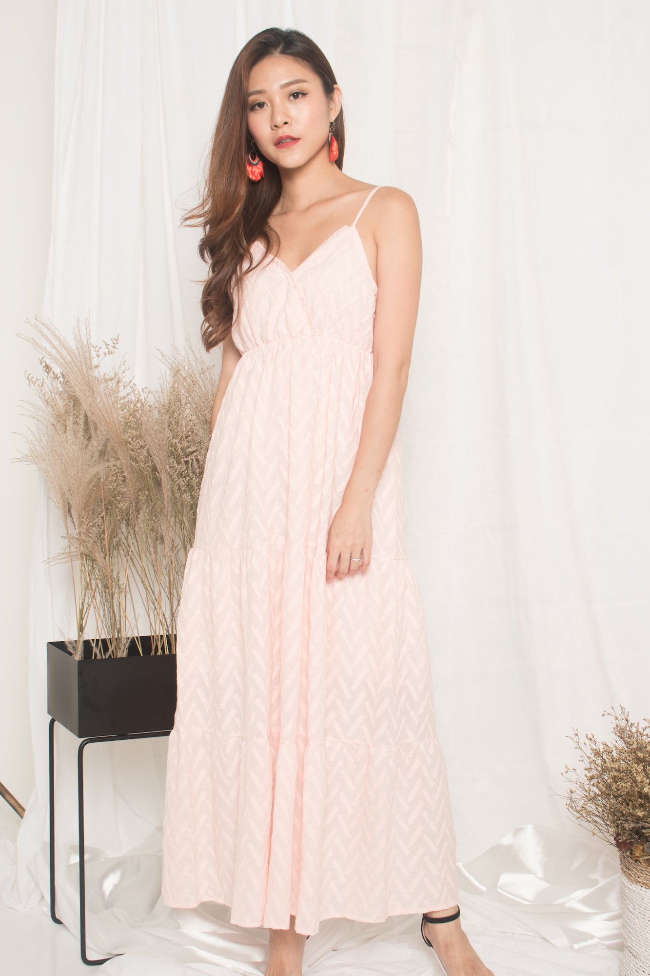 Agotha Maxi Dress in Pink