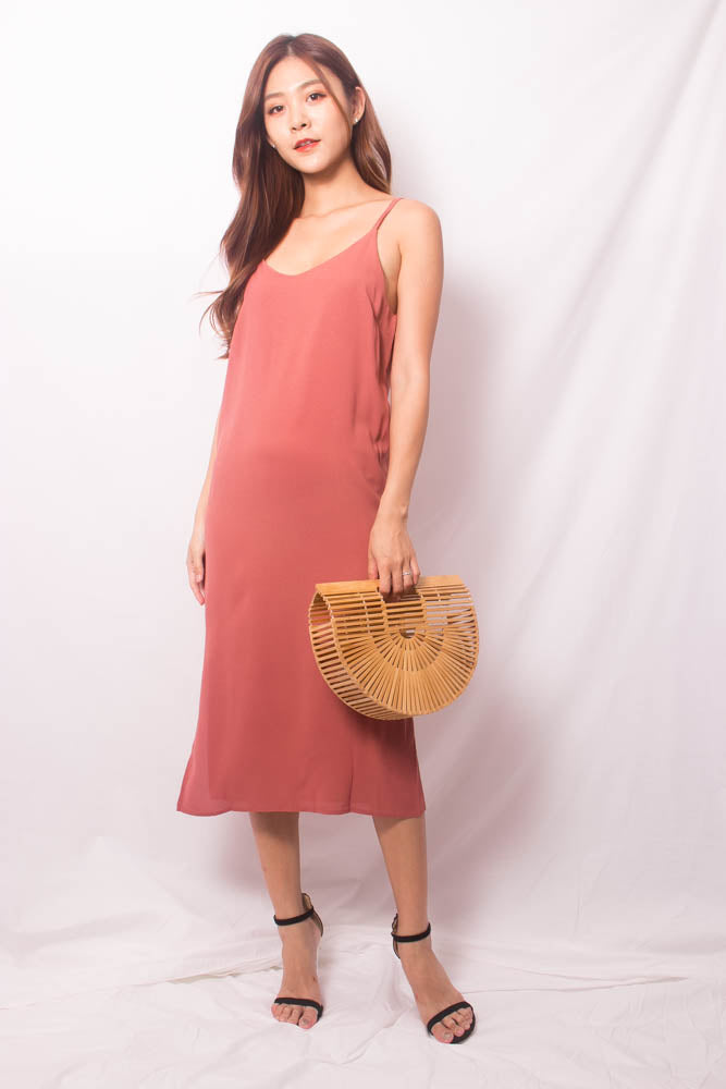 Niedra Cami Dress in Blush