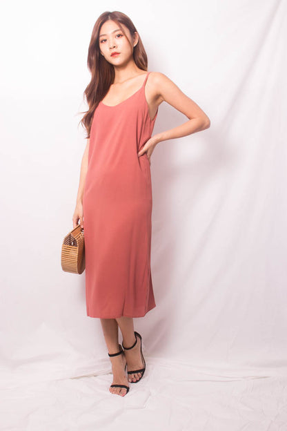 Niedra Cami Dress in Blush