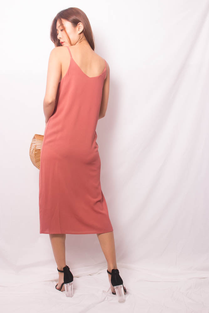 Niedra Cami Dress in Blush