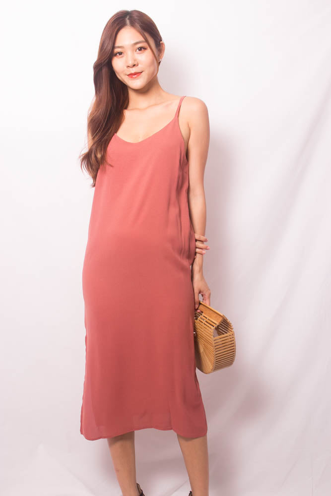 Niedra Cami Dress in Blush