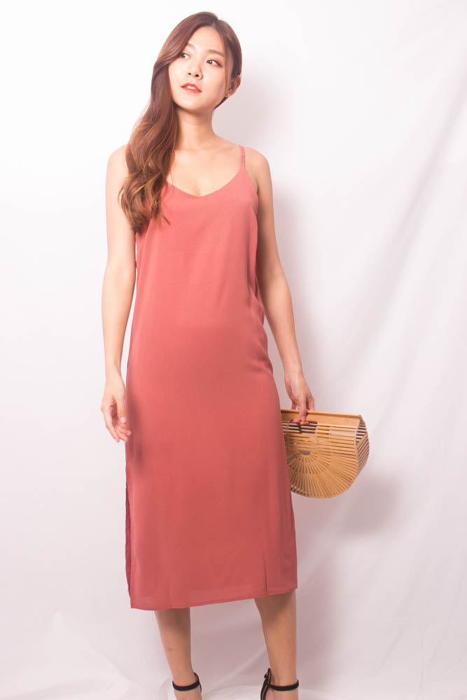 Niedra Cami Dress in Blush