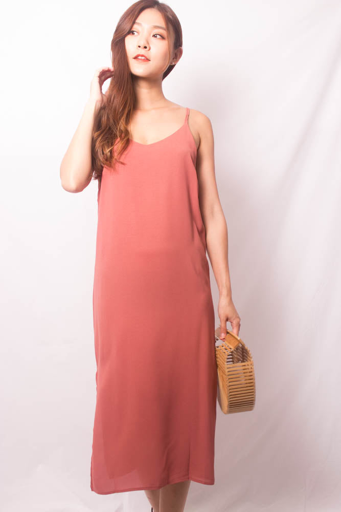 Niedra Cami Dress in Blush