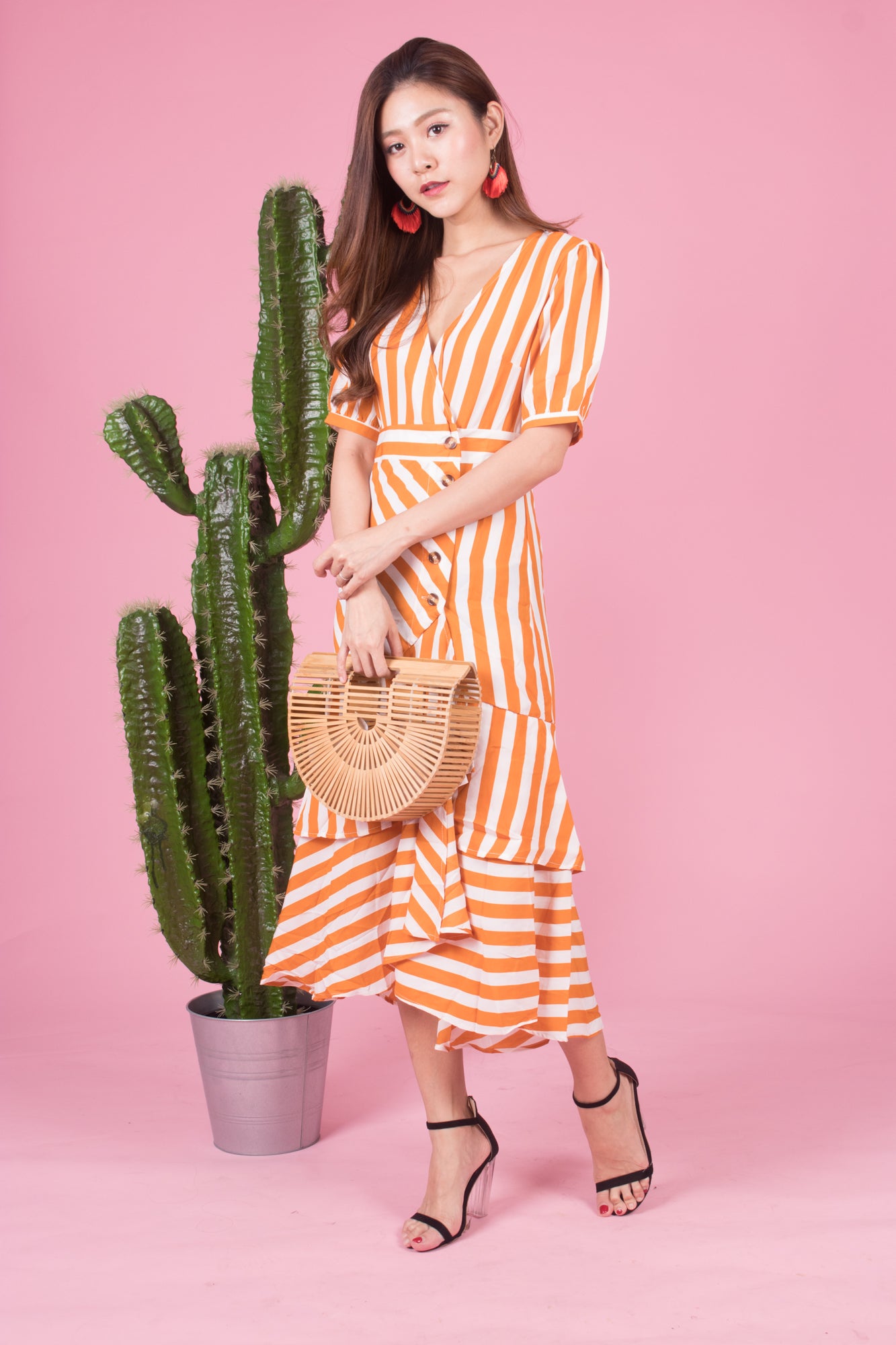 *LUXE* Unda Stripes Dress