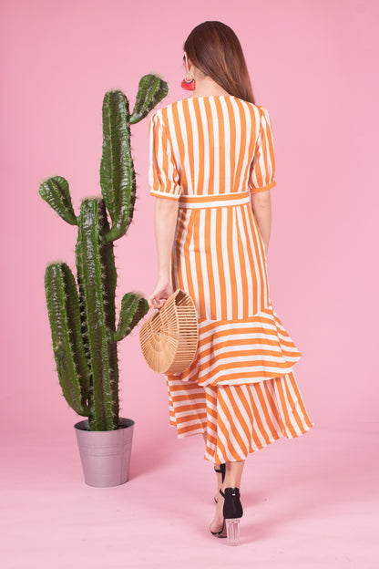 *LUXE* Unda Stripes Dress