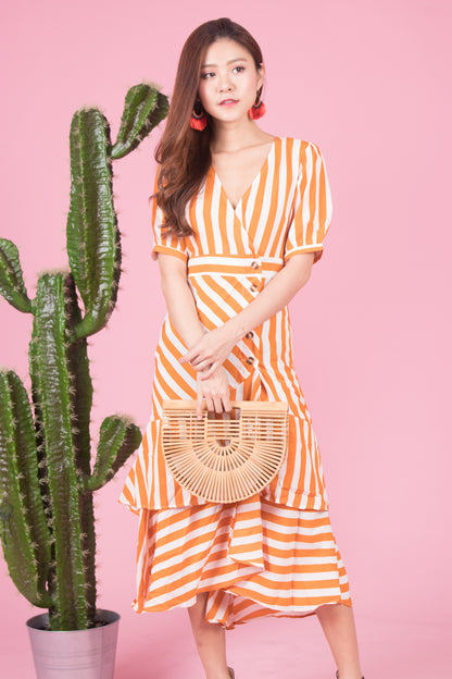 *LUXE* Unda Stripes Dress