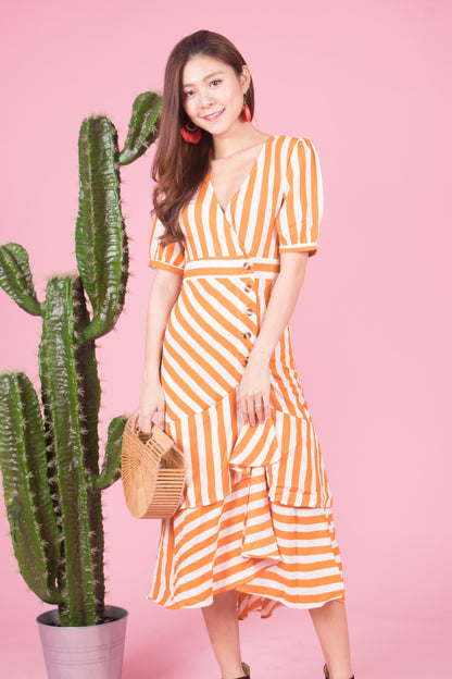 *LUXE* Unda Stripes Dress