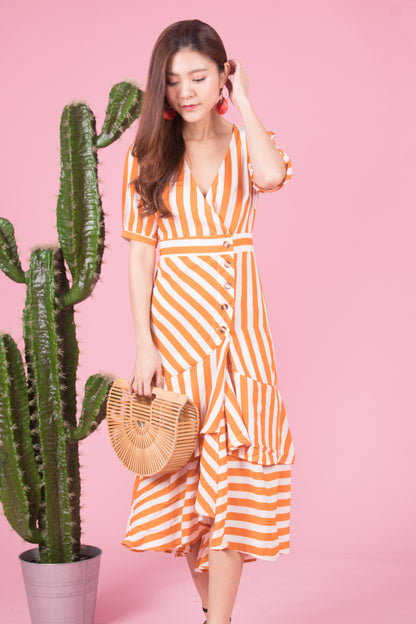 *LUXE* Unda Stripes Dress