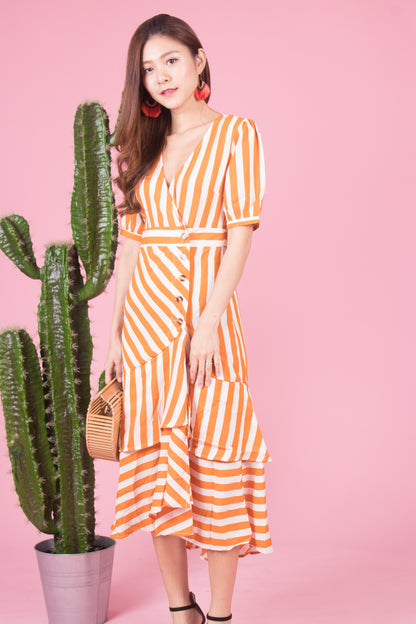 *LUXE* Unda Stripes Dress