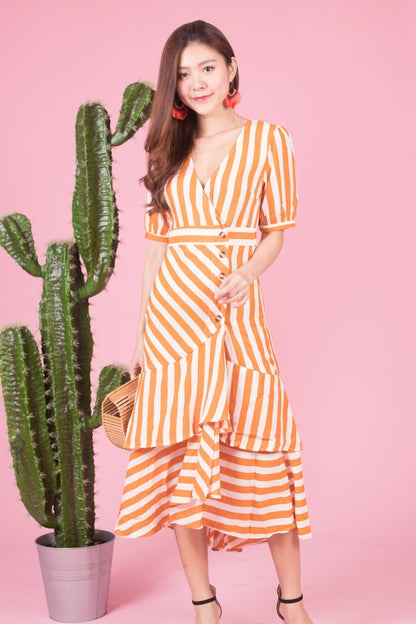 *LUXE* Unda Stripes Dress