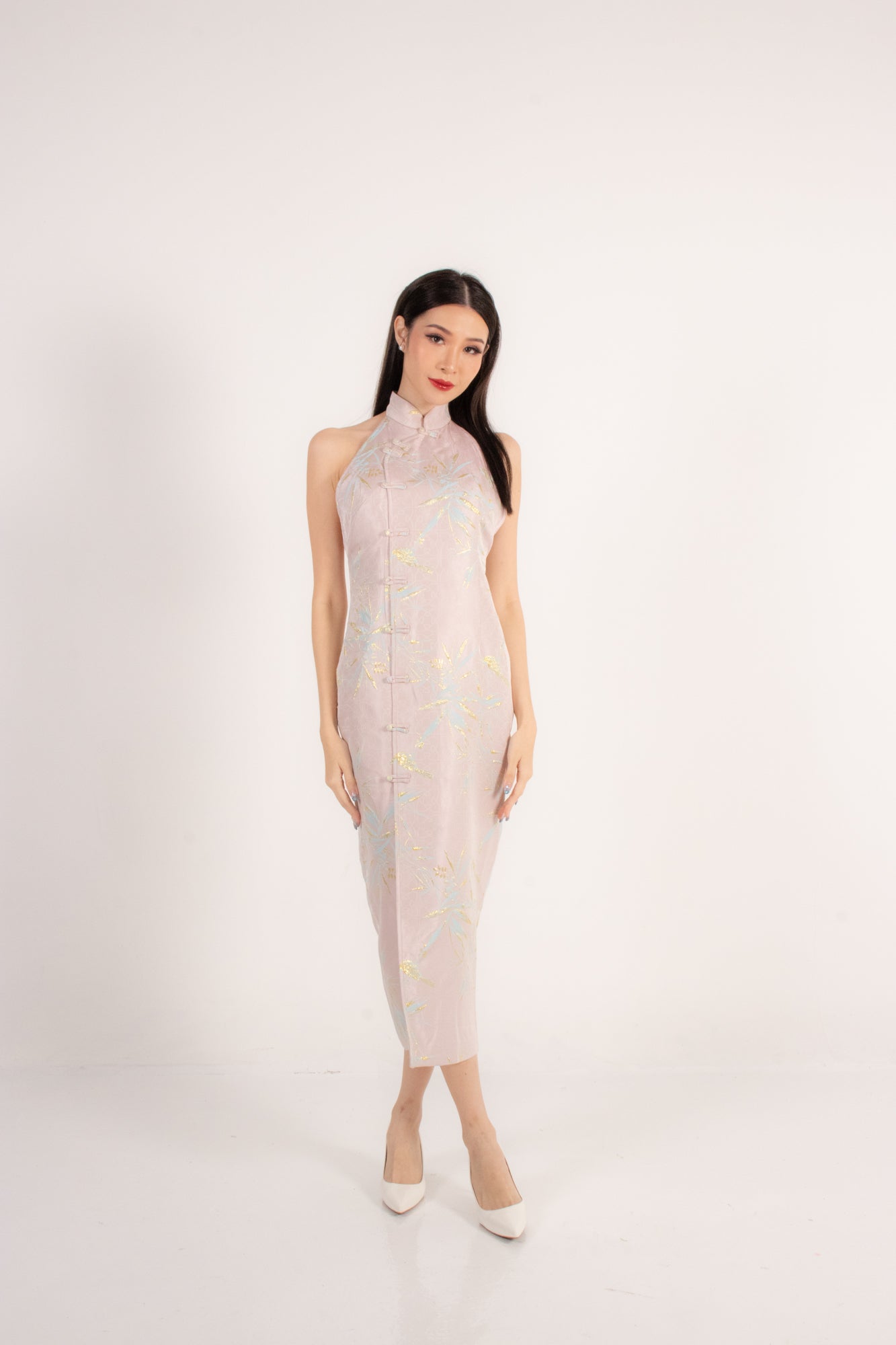 Yuan Oriental Qipao Dress in Pink – LBRLABEL
